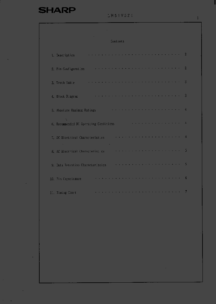 LH51V256HT-85SL_2564114.PDF Datasheet