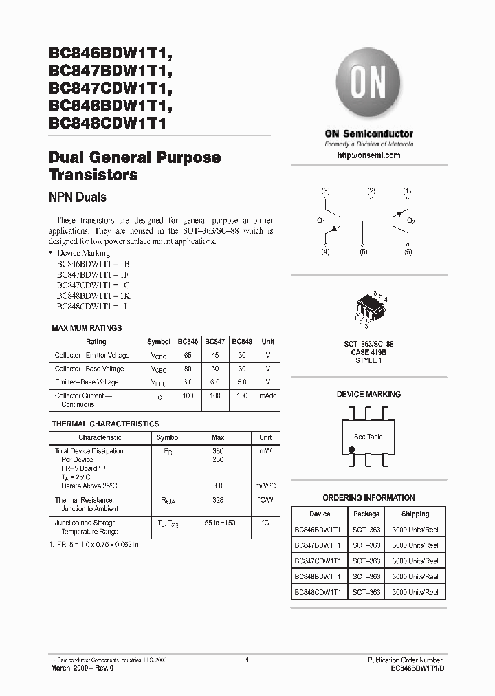BC846BDW1T1D_2562758.PDF Datasheet