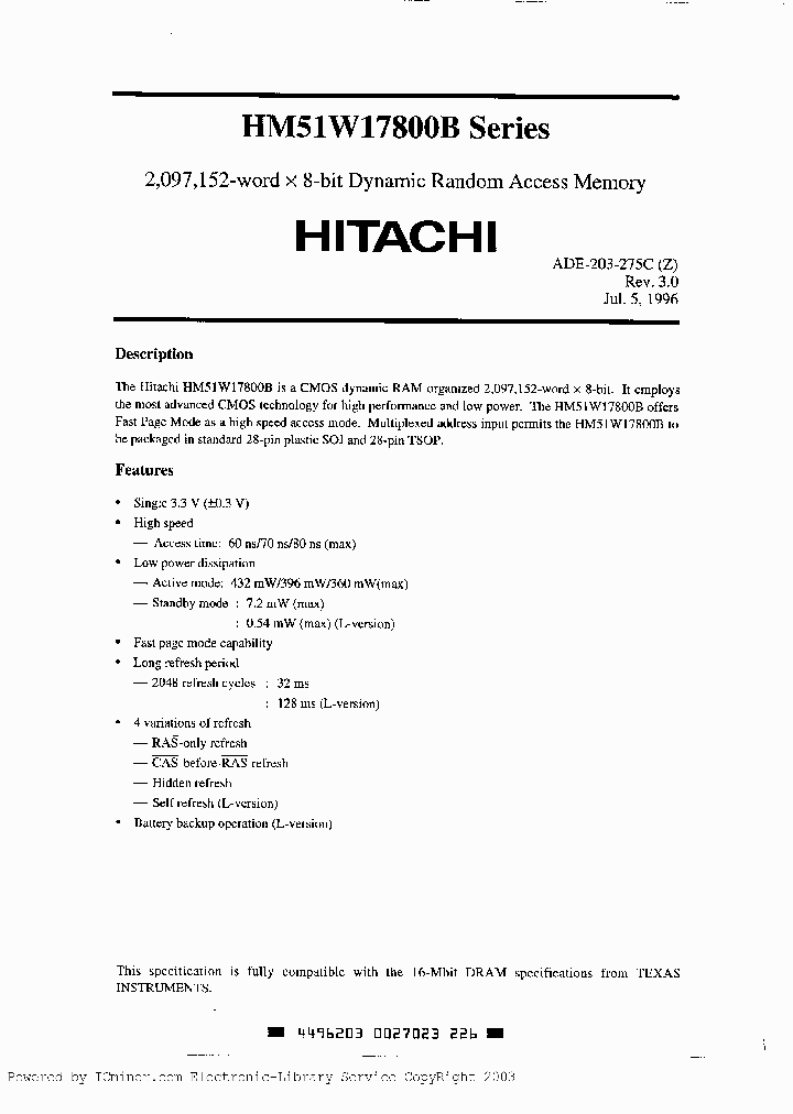 HM51W17800BLTS-7_2565461.PDF Datasheet