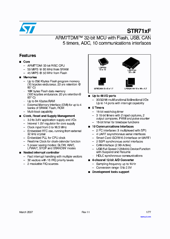 STR712FR1XX_2566474.PDF Datasheet