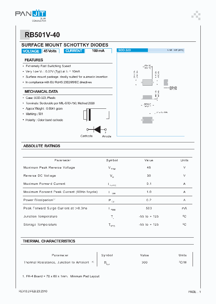 RB501V-40_2564505.PDF Datasheet