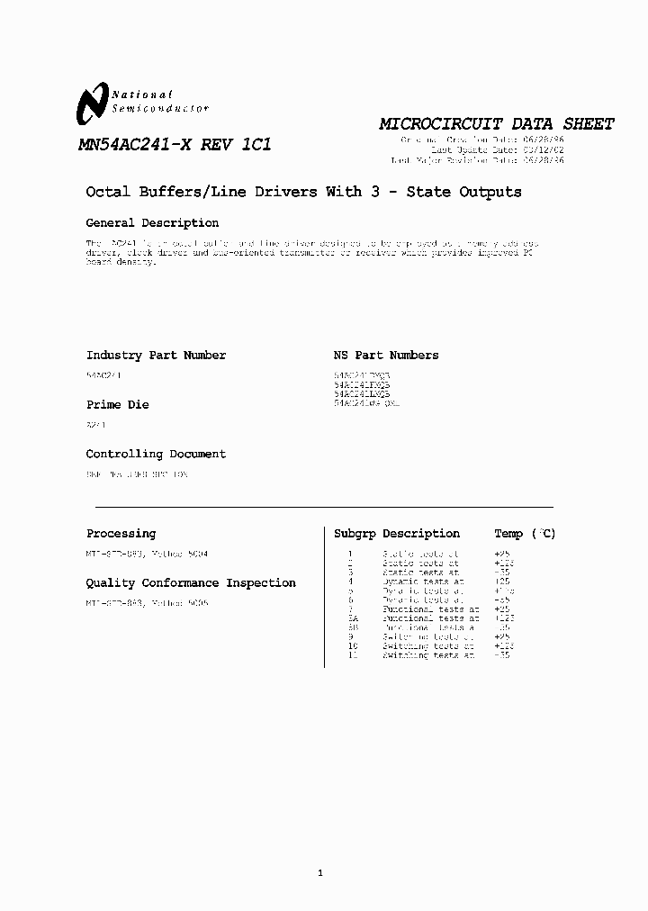 54AC241WG-QML_2565562.PDF Datasheet