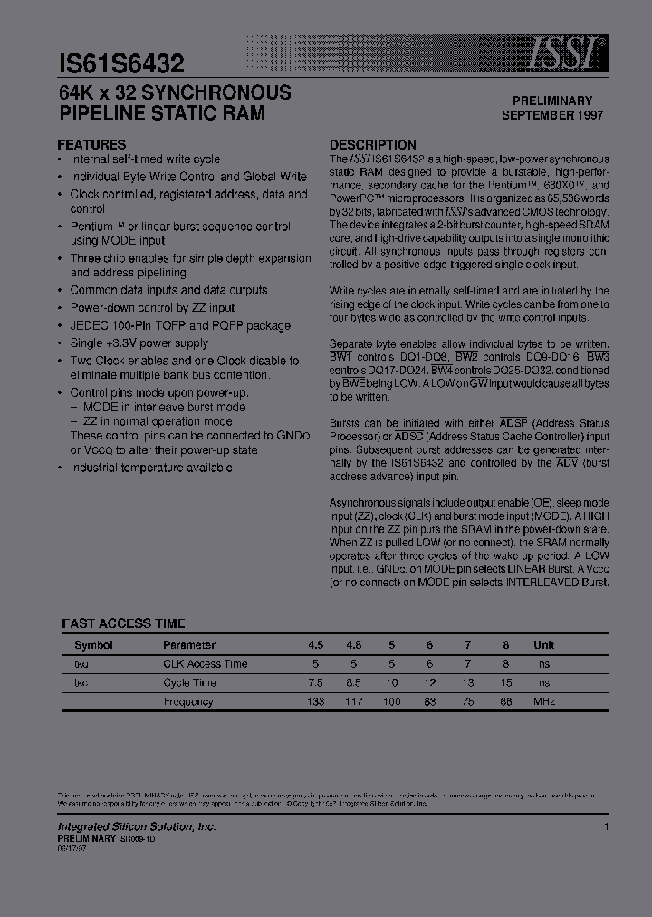 IS61S6432-48PQ_2571434.PDF Datasheet