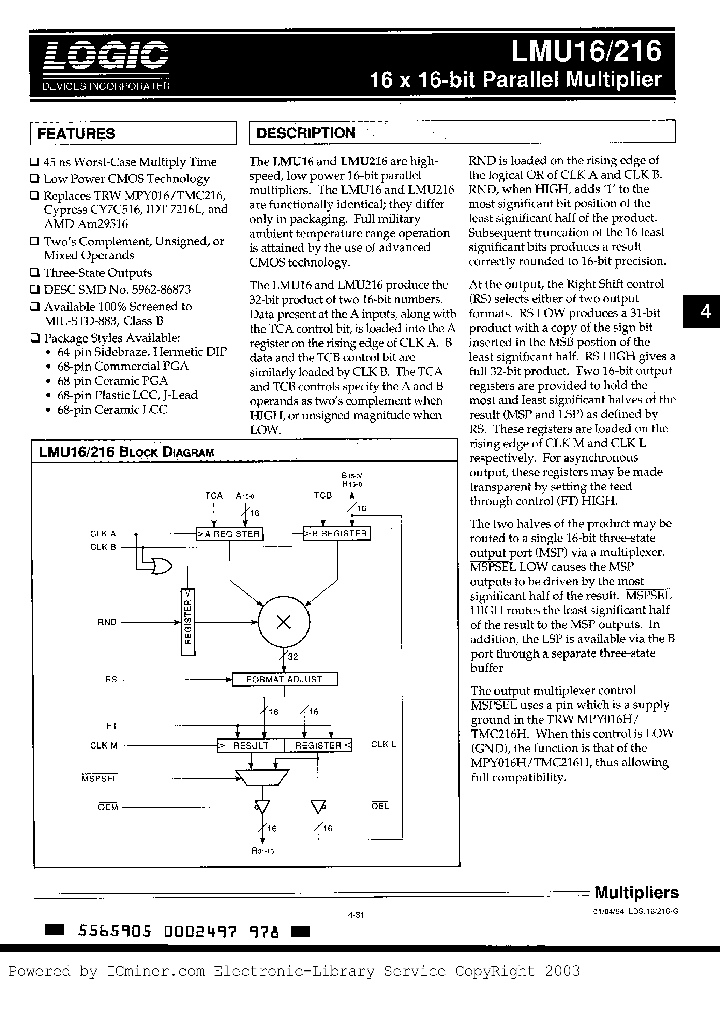 LMU216KC45_2574849.PDF Datasheet