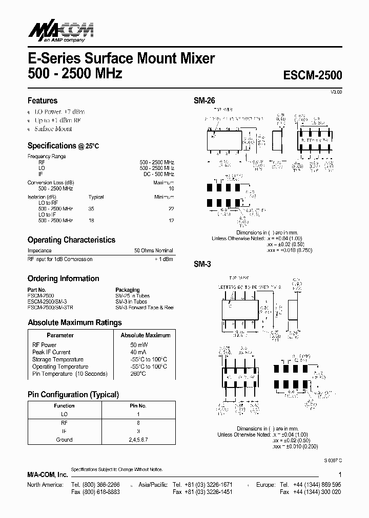 ESCM-2SM-3TR_2580869.PDF Datasheet