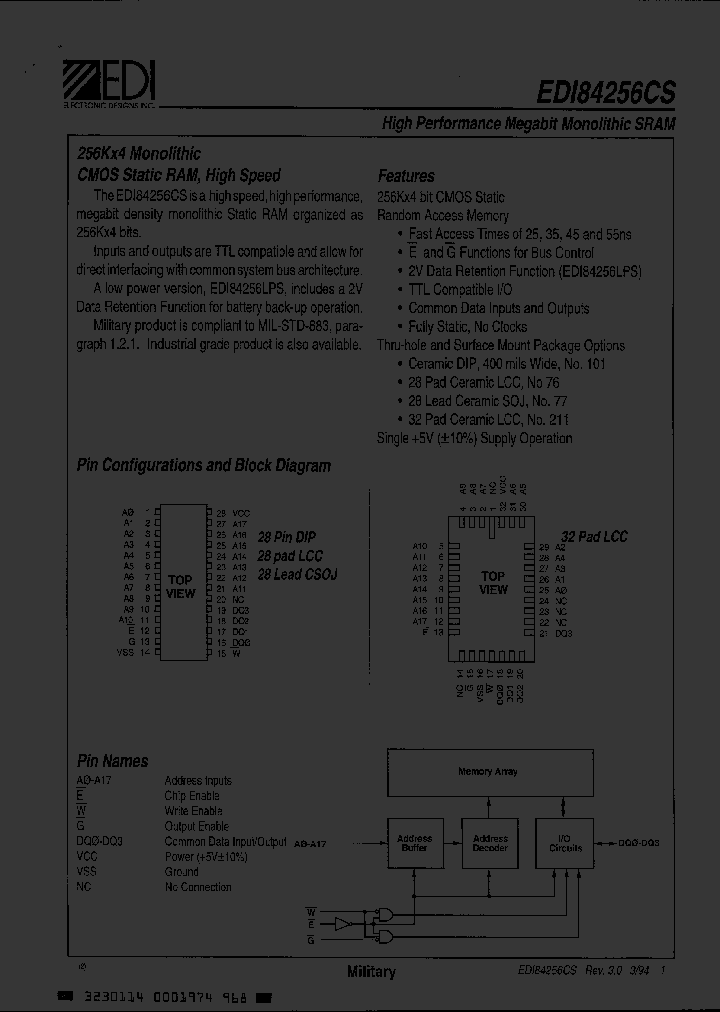 EDI84256CS55TB_2581086.PDF Datasheet