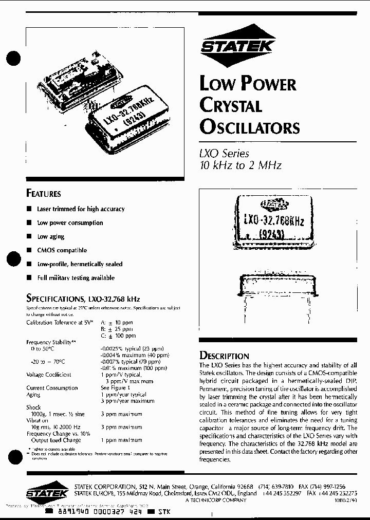LXO32768KHZAM_2582048.PDF Datasheet