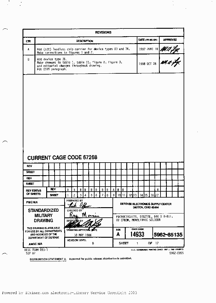 5962-8513501YA_2582380.PDF Datasheet