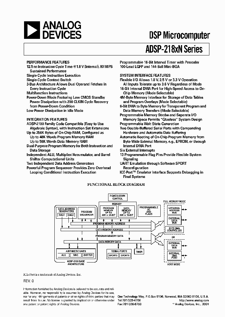 ADSP-218XNSERIES_2580424.PDF Datasheet