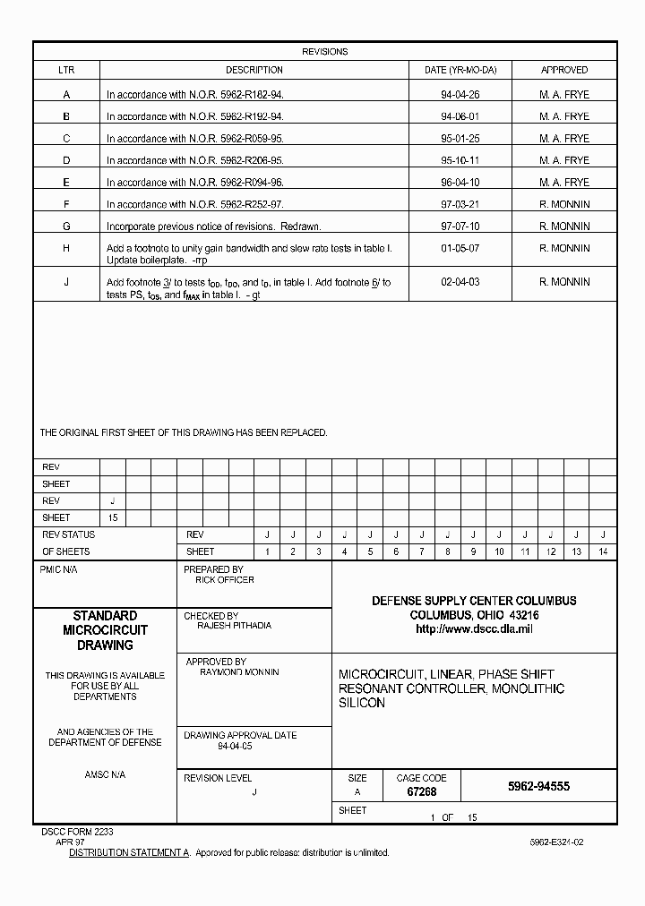 5962-9455501V3A_2583056.PDF Datasheet