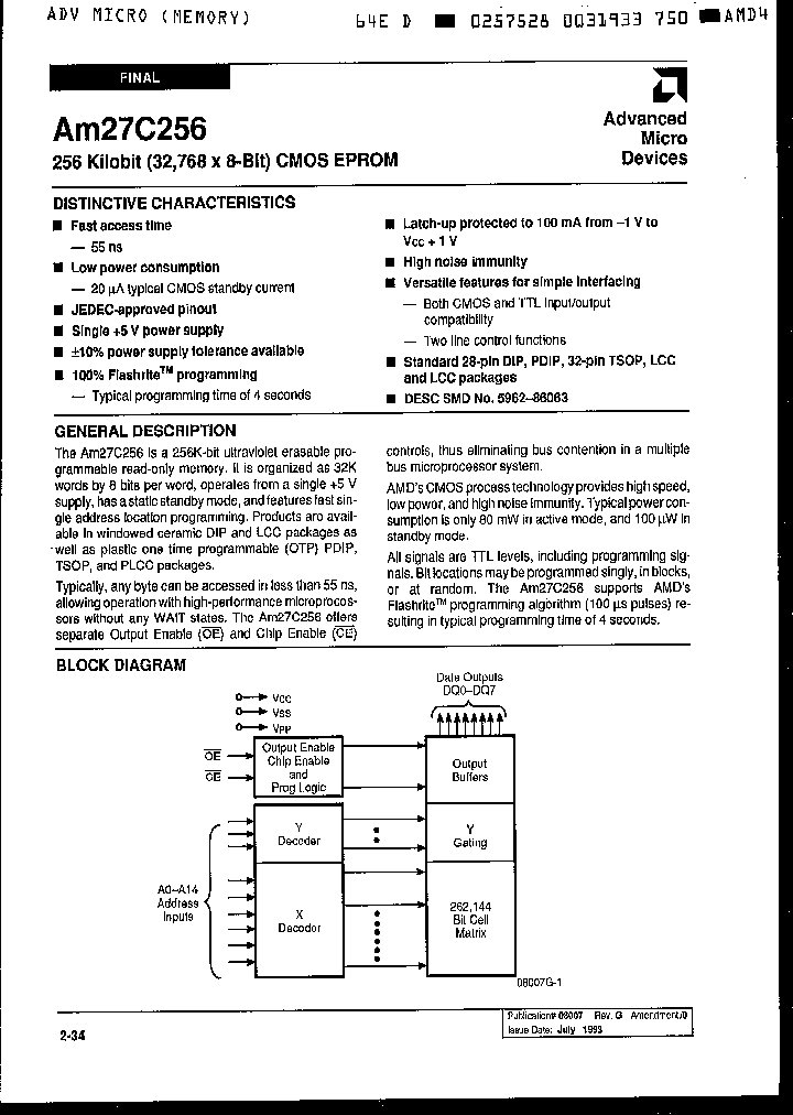 AM27C256-70BXA_2584977.PDF Datasheet