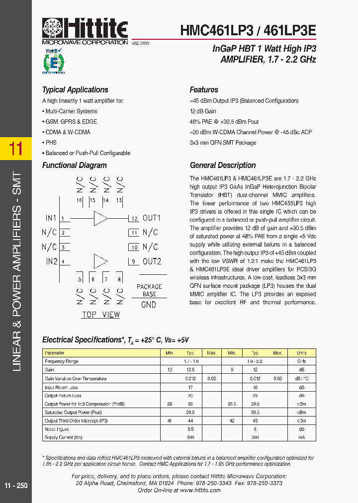 HMC461LP309_2590269.PDF Datasheet