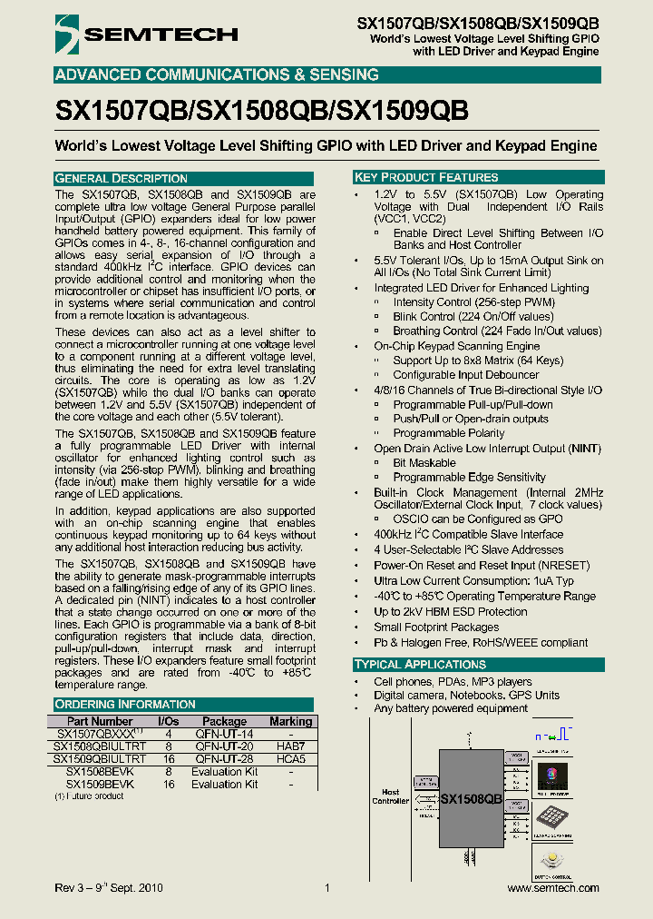 SX1509QBIULTRT_2593752.PDF Datasheet