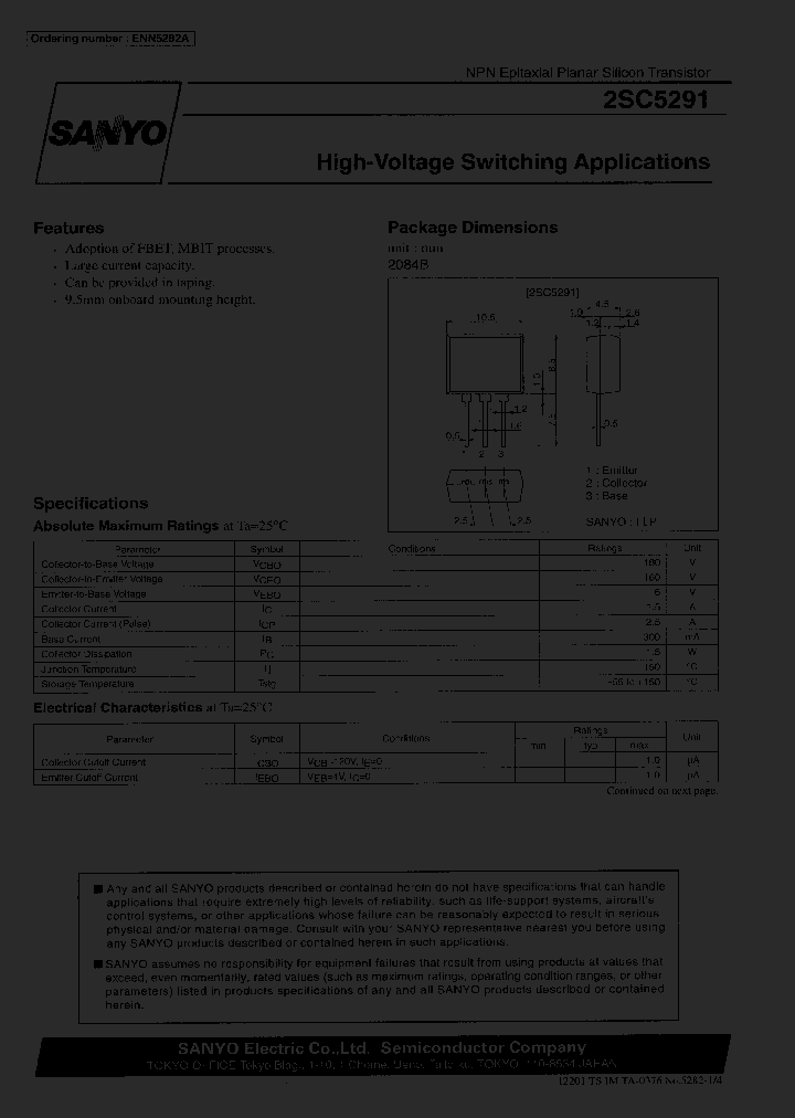2SC5291S_2593198.PDF Datasheet