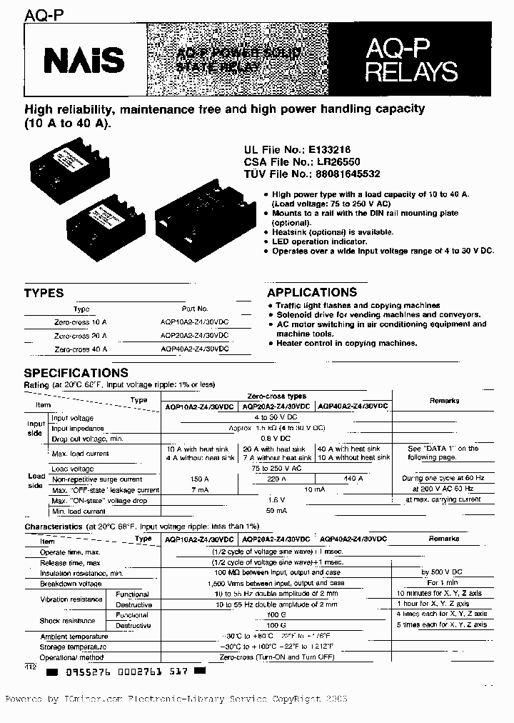 AQP20A2Z430VDC_2592961.PDF Datasheet