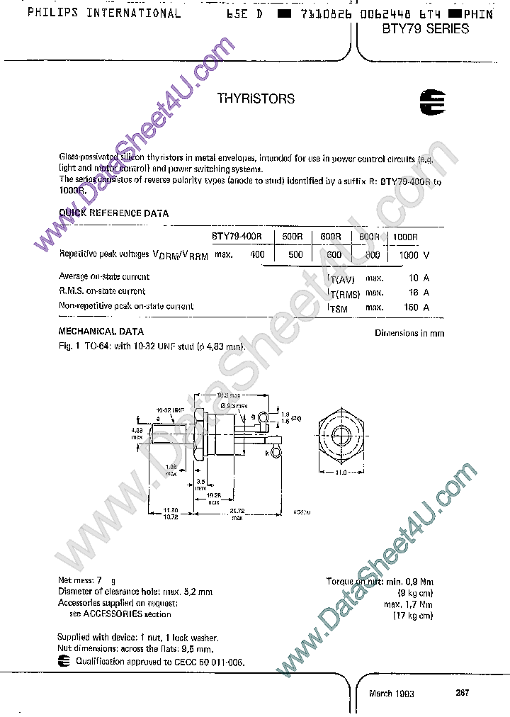BTY79_2594442.PDF Datasheet