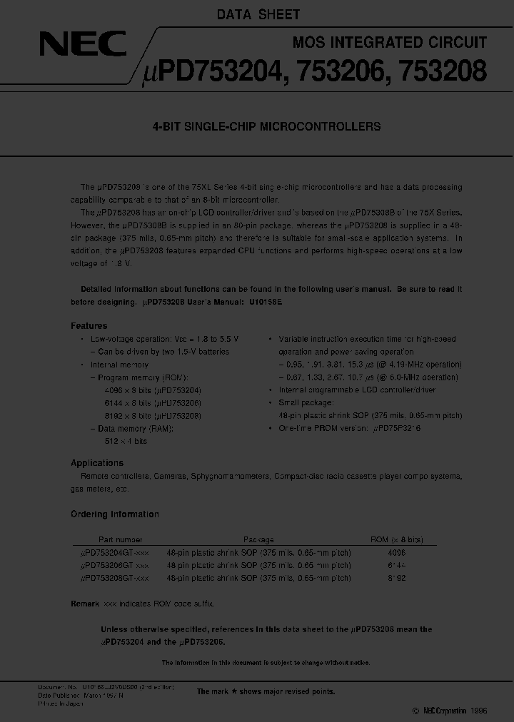 UPD753208GT-XXX_2590322.PDF Datasheet