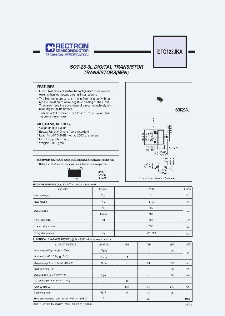DTC123JKA_2594273.PDF Datasheet