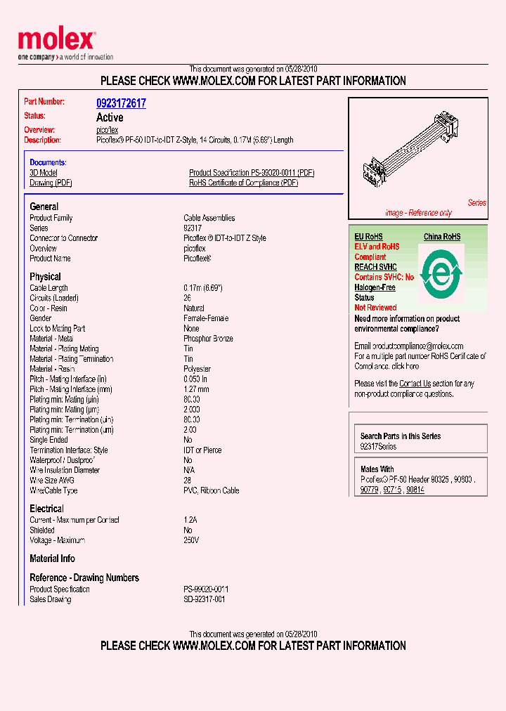 0923172617_2594563.PDF Datasheet
