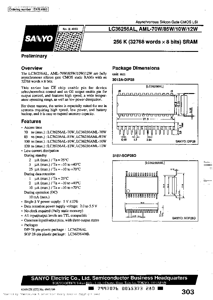 LC36256AML-85W_2595233.PDF Datasheet