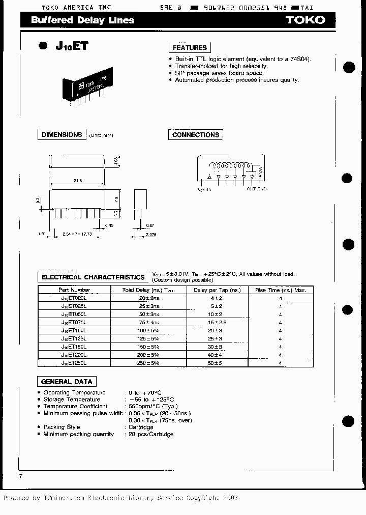 J10ET025L_2596951.PDF Datasheet