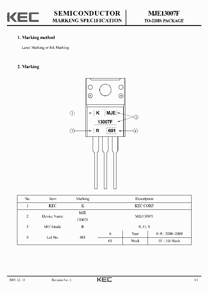 MJE13007F05_2597841.PDF Datasheet