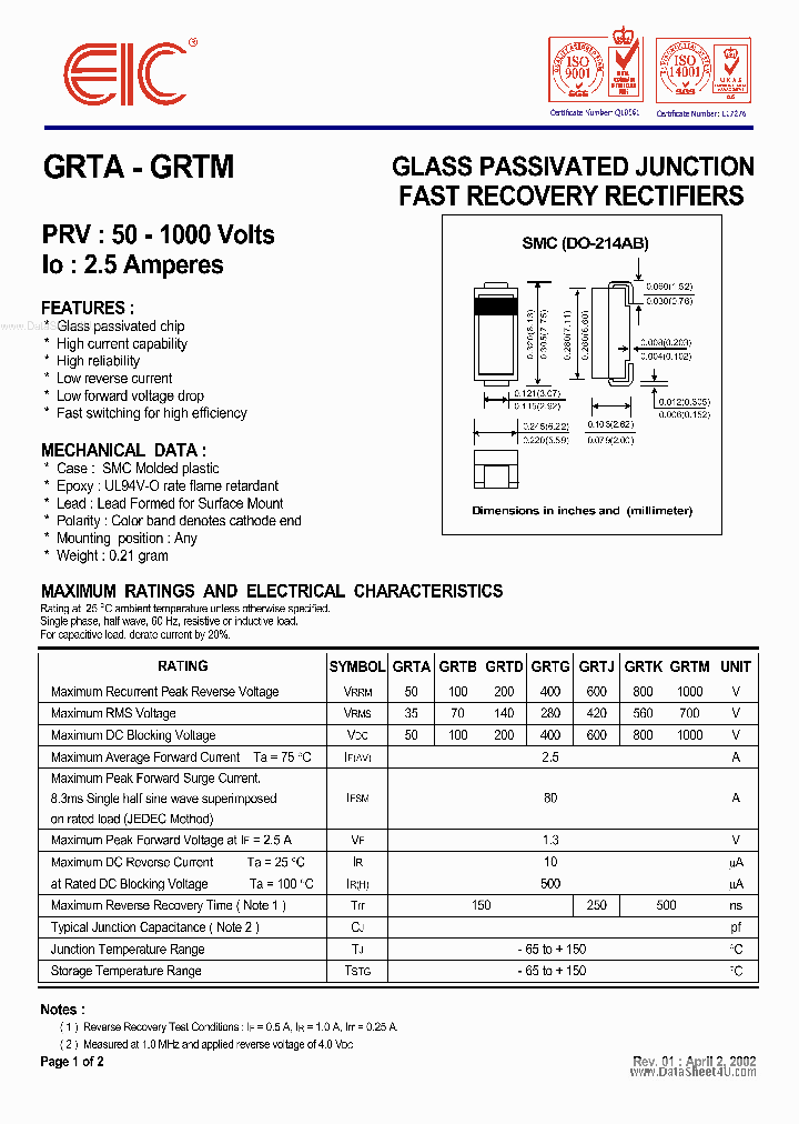 GRTA_2601021.PDF Datasheet