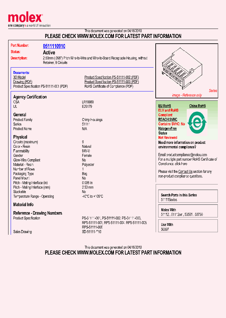 0511110910_2601145.PDF Datasheet