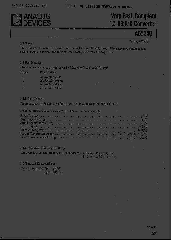 AD5240ZBD883B_2603362.PDF Datasheet