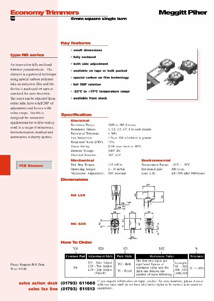 N6L25TON224_2602320.PDF Datasheet