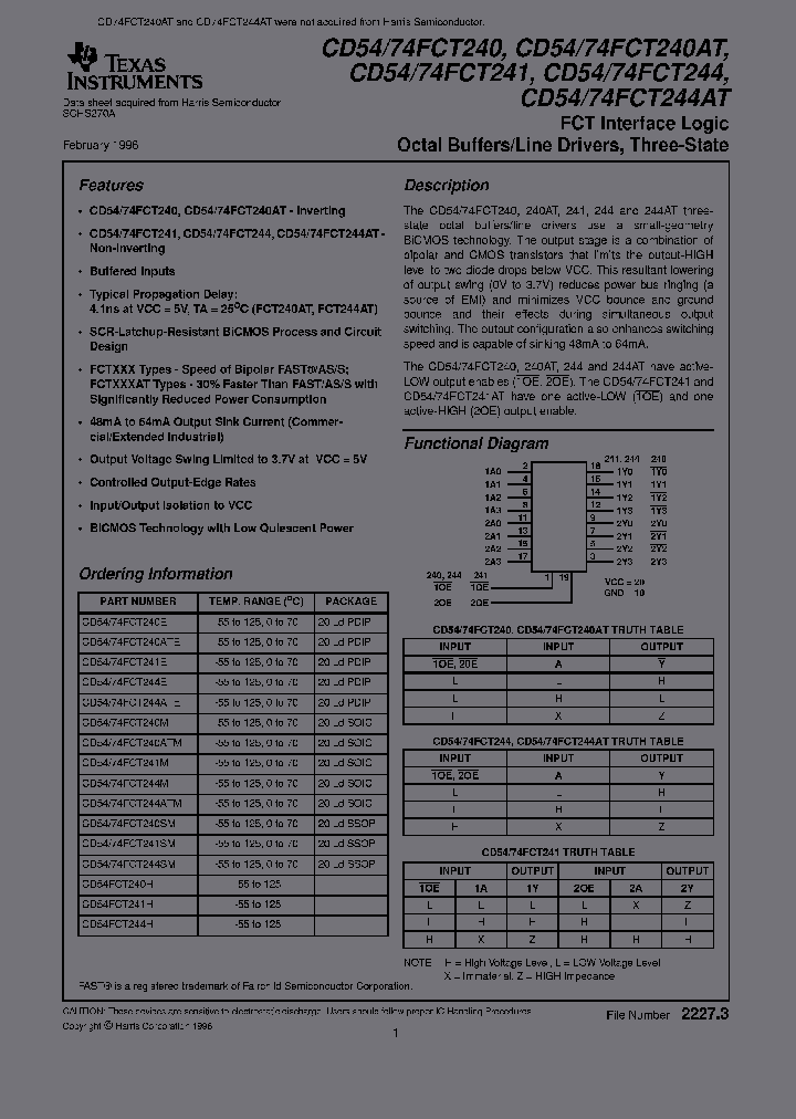 CD54FCT240SM_2603578.PDF Datasheet