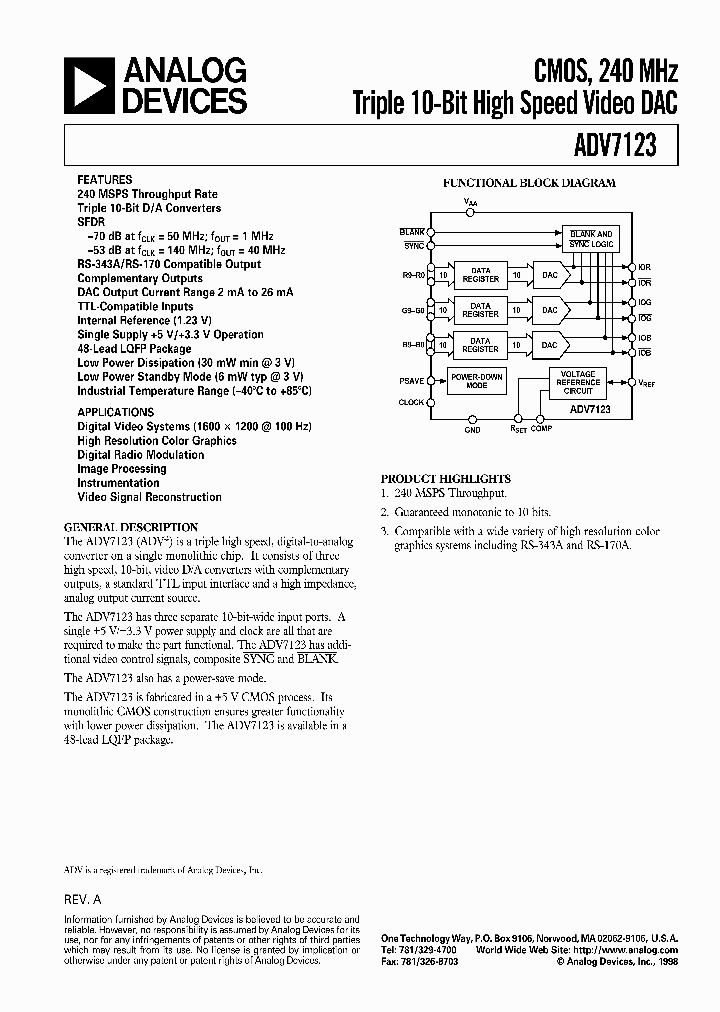ADV7123_2604104.PDF Datasheet
