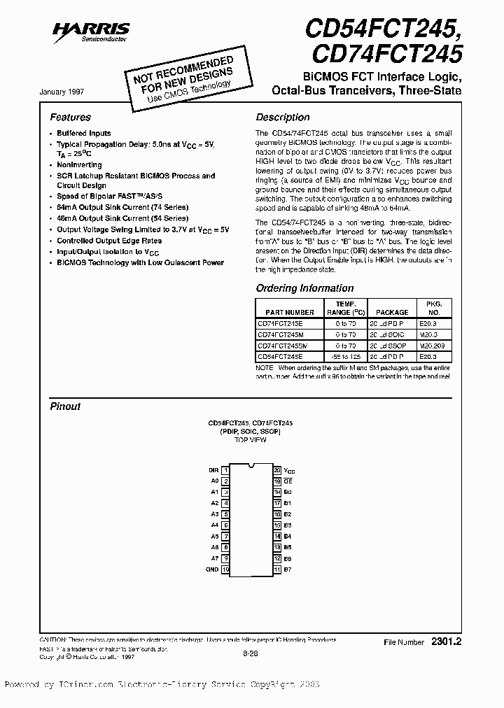 CD54FCT245SM_2603584.PDF Datasheet