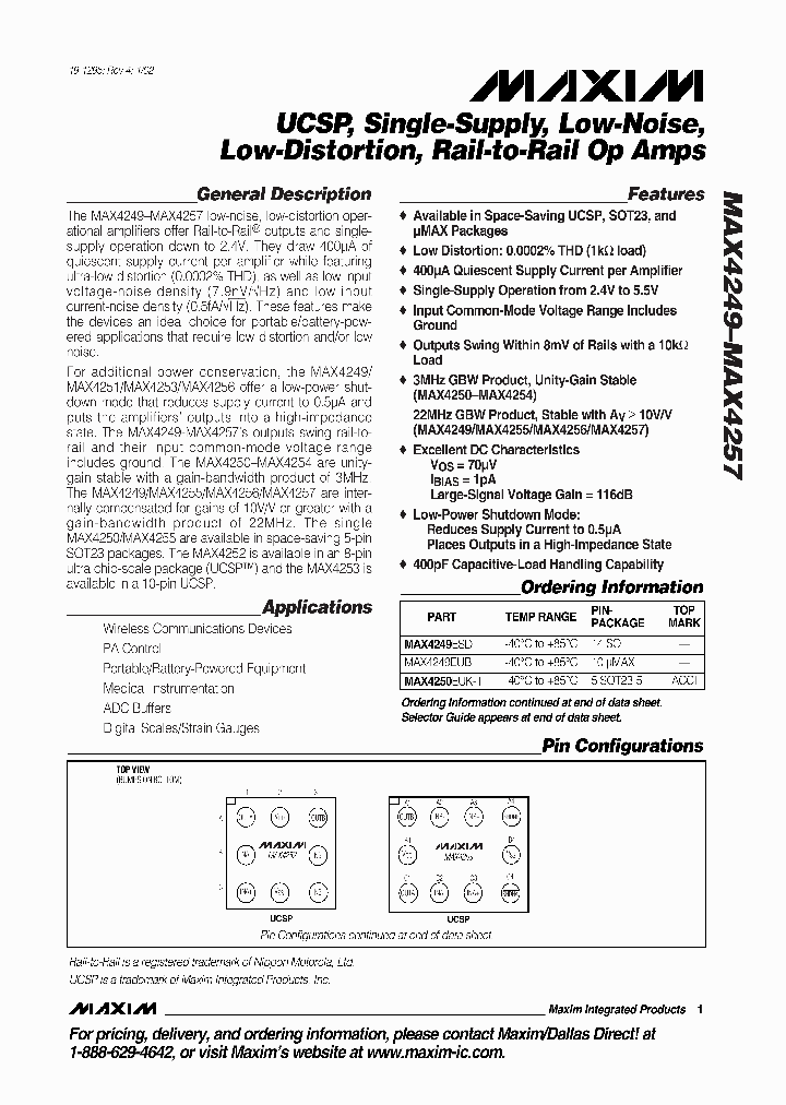 MAX4253EBC-T_2606638.PDF Datasheet