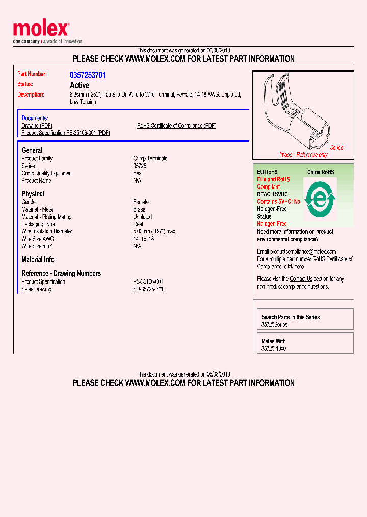 35725-3701_2605518.PDF Datasheet