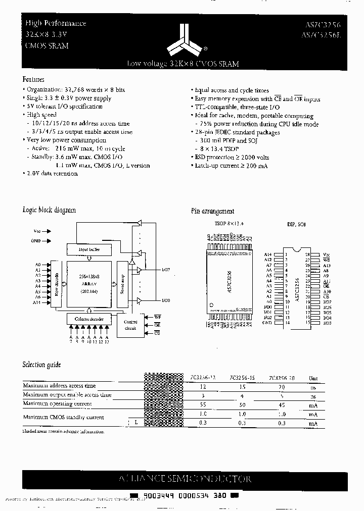 AS7C3256L-25TC_2606546.PDF Datasheet