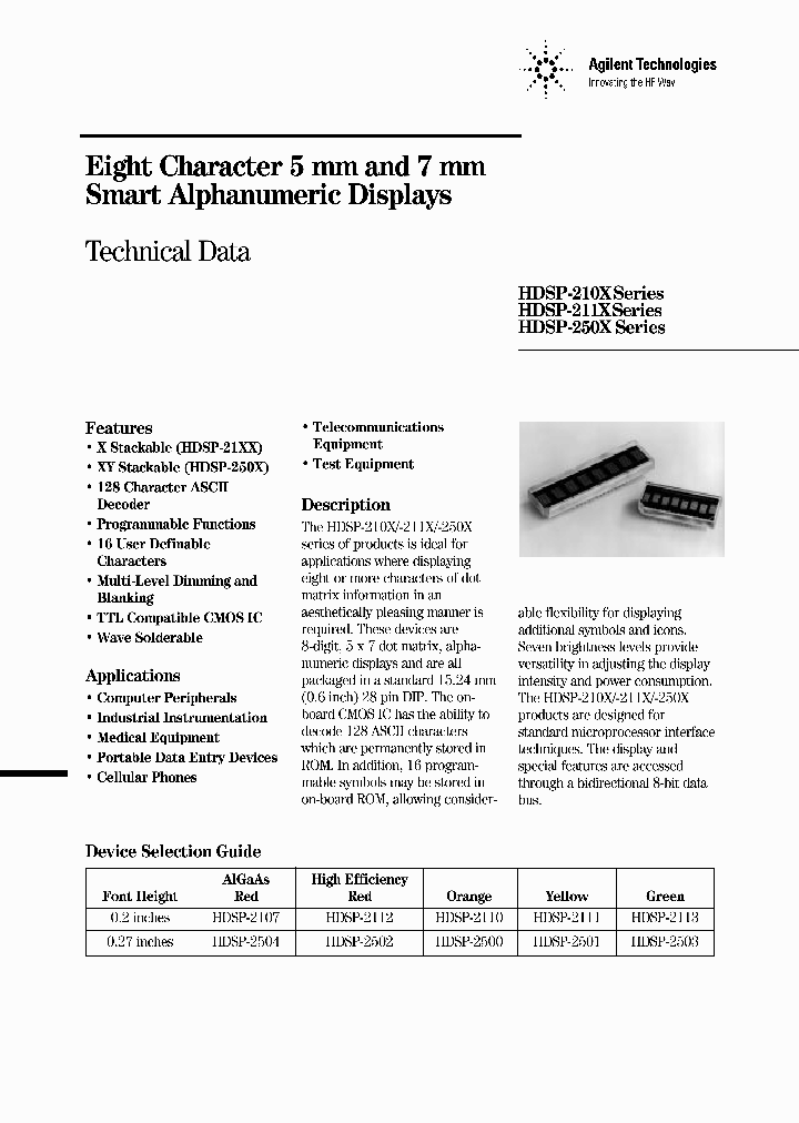 HDSP-2502_2605755.PDF Datasheet