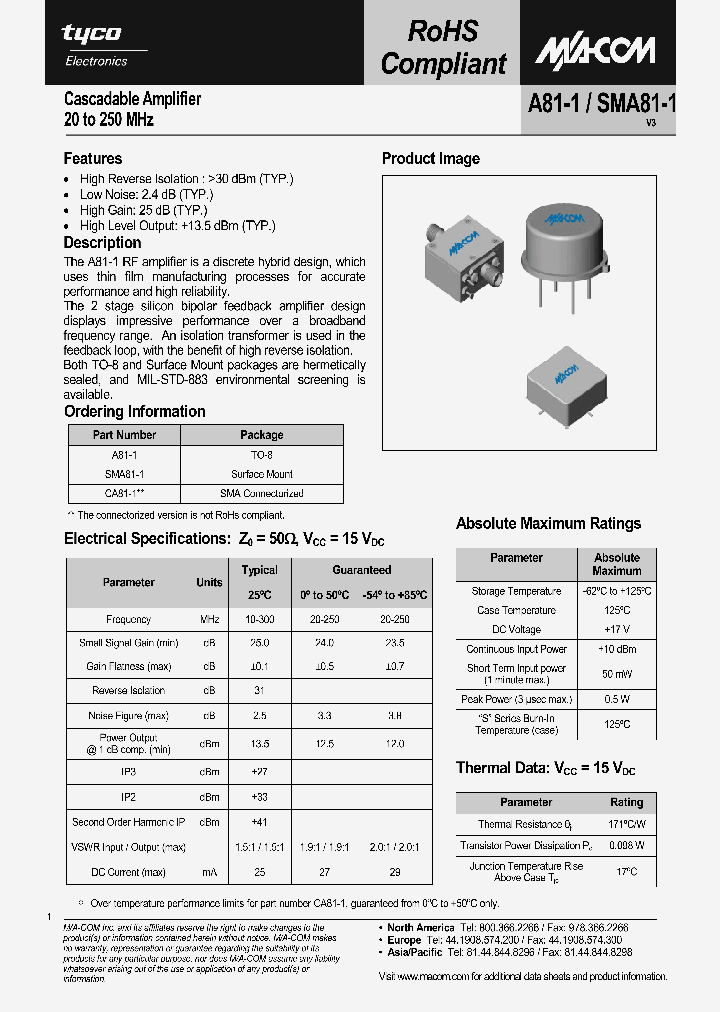 SMA81-1_2604184.PDF Datasheet