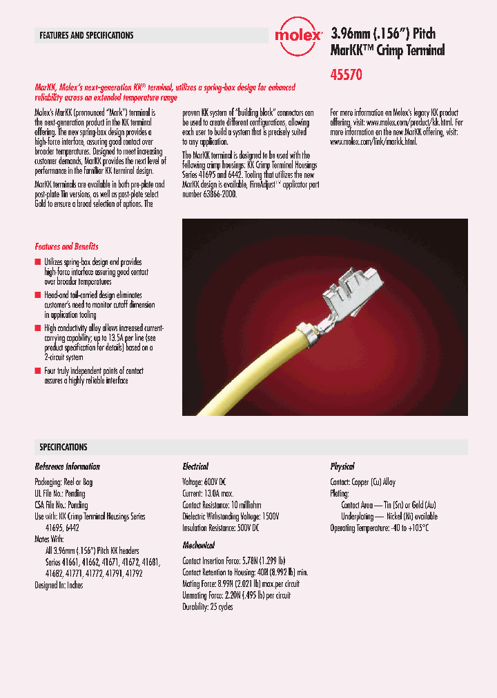 45570-3004_2607529.PDF Datasheet