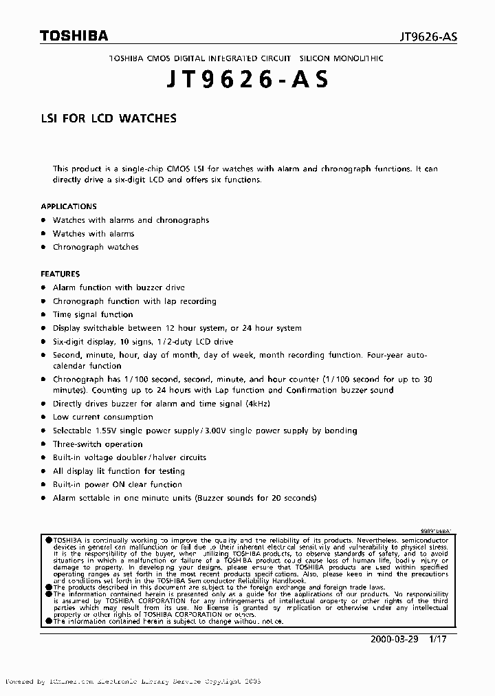JT9626-AS_2608571.PDF Datasheet