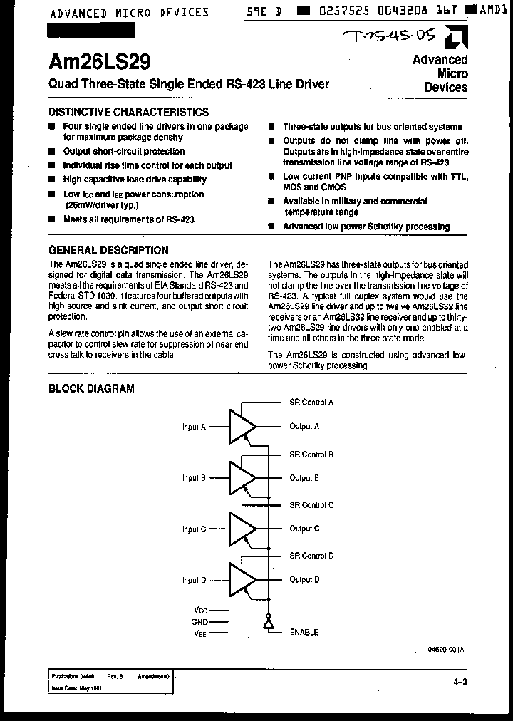 AM26LS29BFA_2608798.PDF Datasheet