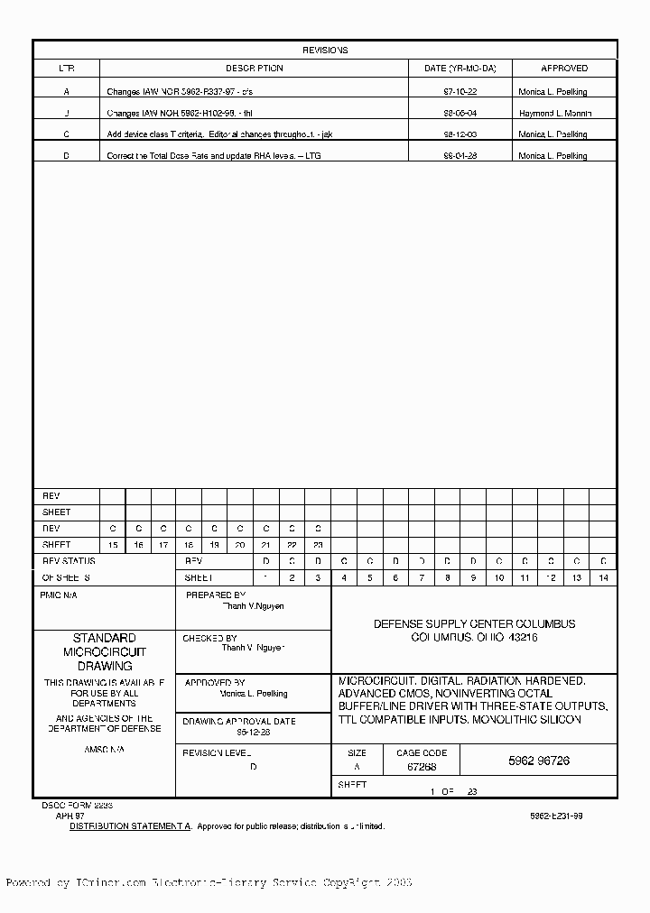 5962F9672602VRC_2610161.PDF Datasheet