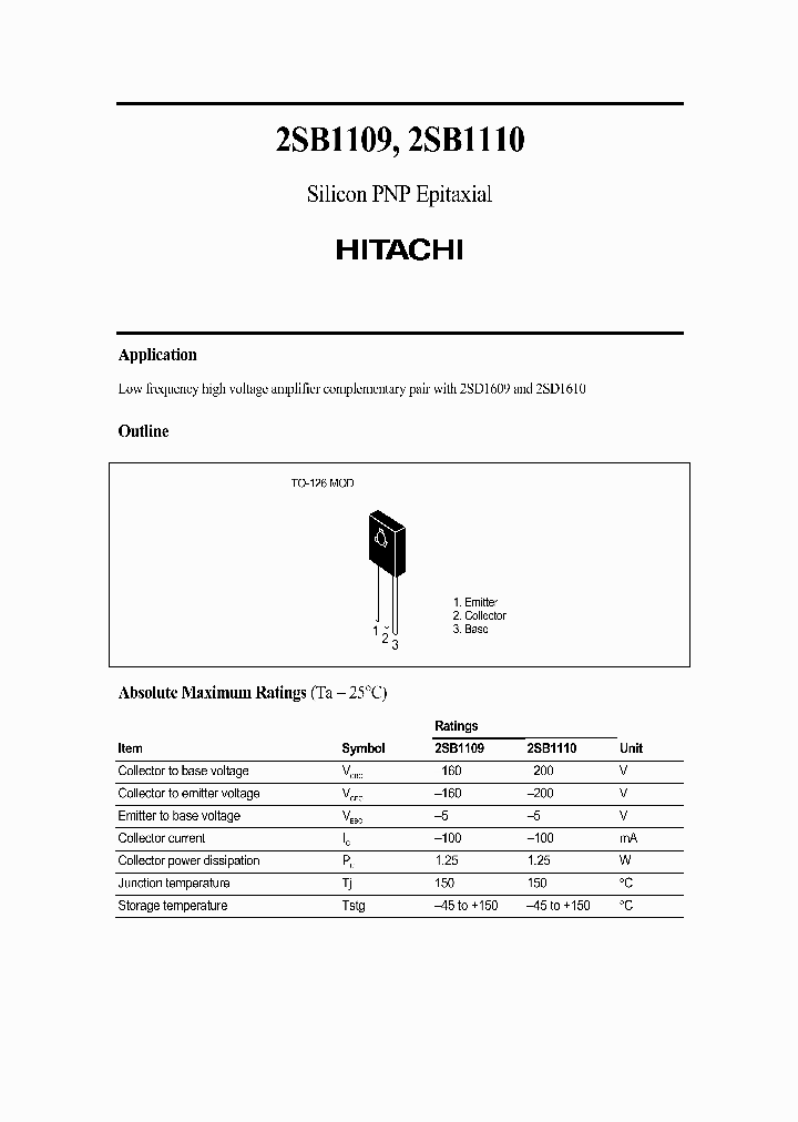 2SB1109C_2610649.PDF Datasheet