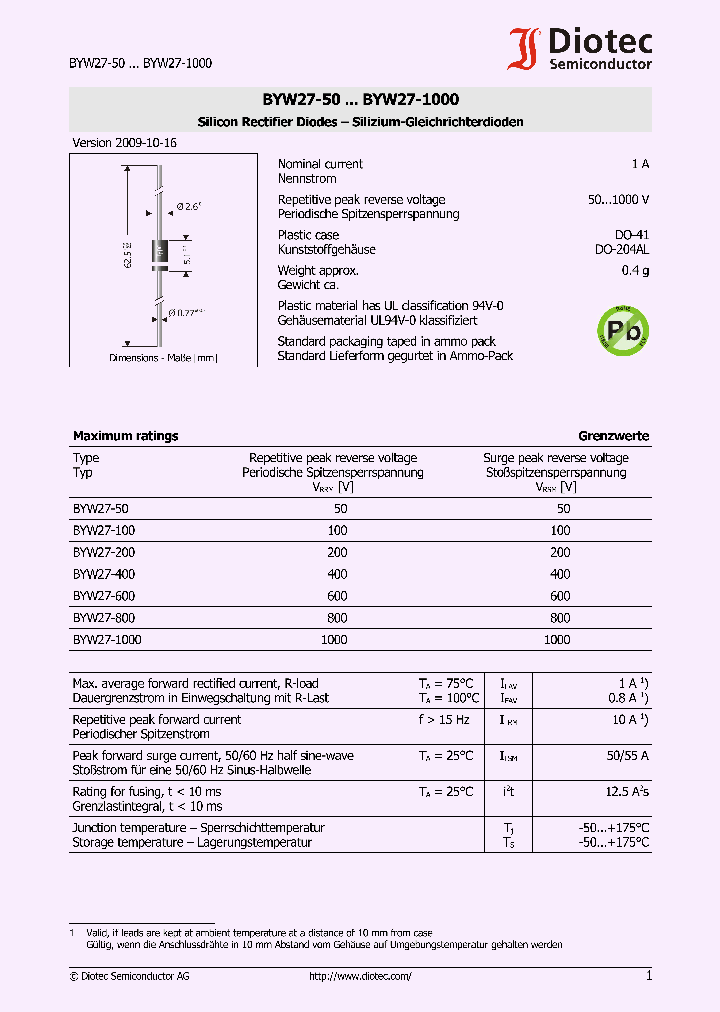 BYW27-400_2612580.PDF Datasheet