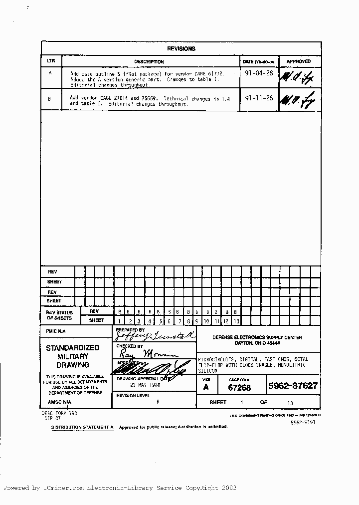5962-8762702RX_2612150.PDF Datasheet