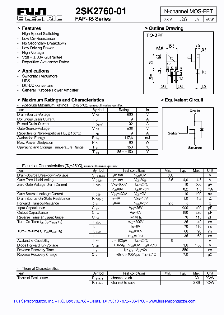 2SK2760-01R_2612765.PDF Datasheet