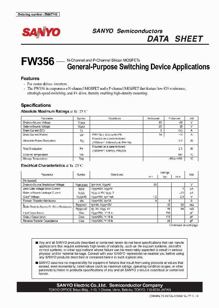 FW356_2614250.PDF Datasheet