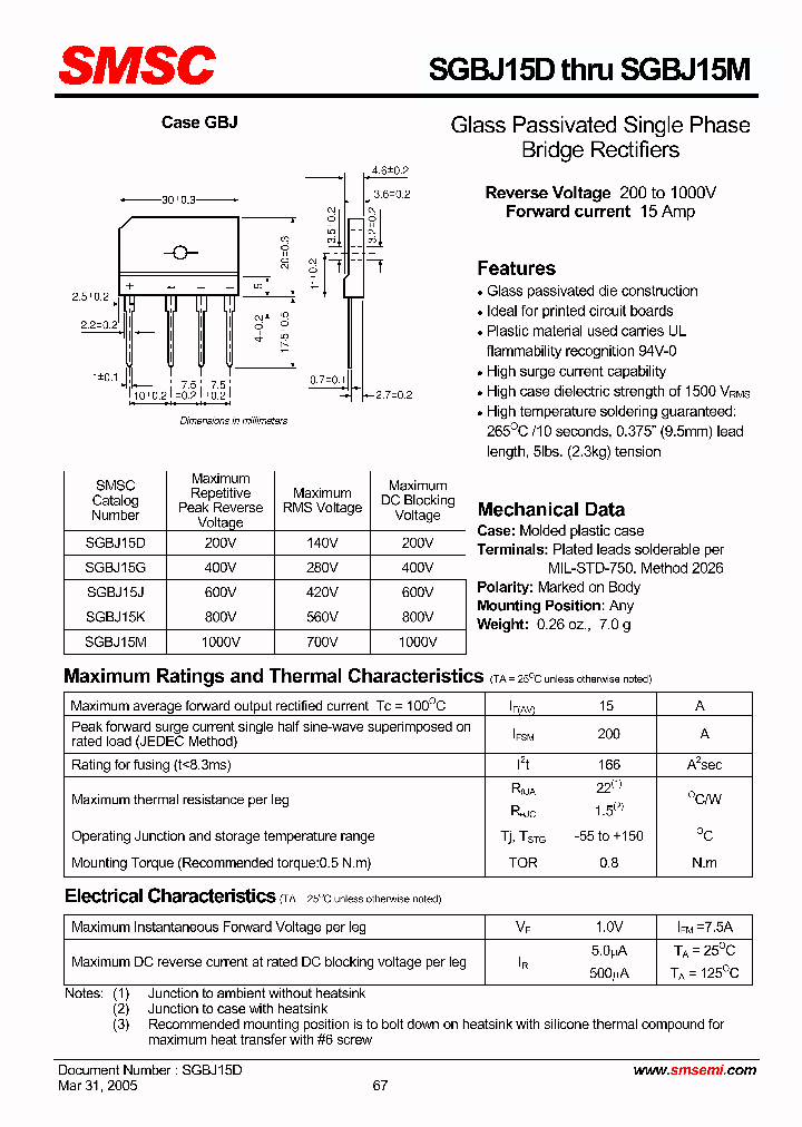 SGBJ15D_2614272.PDF Datasheet