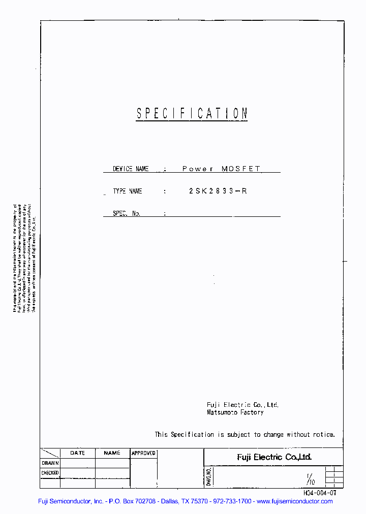 2SK2833-01R_2615631.PDF Datasheet