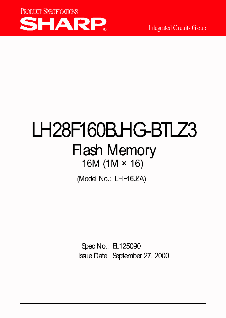 LH28F160BJHG-BTLZ3_2616680.PDF Datasheet